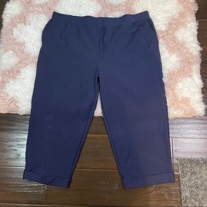 Michael Michael Kors Pull On Crop Pants Womens Plus Size 3X